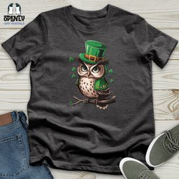 Owl Unisex T Shirt Gift For Animal Lover