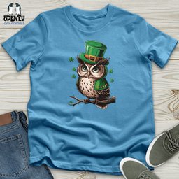 Owl Unisex T Shirt Gift For Animal Lover