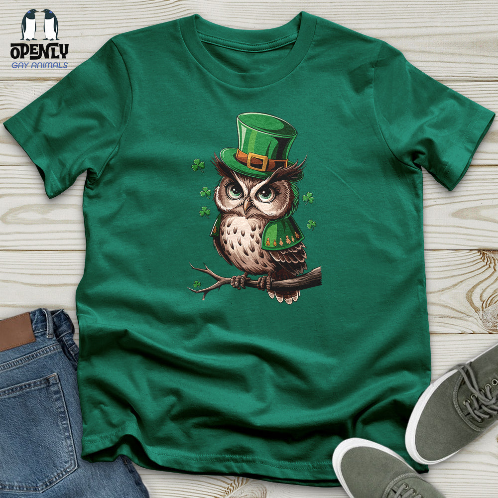 Owl Unisex T Shirt Gift For Animal Lover