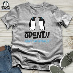 Openlygayanimals Logo Softstyle Tee Gift For Animal Lover