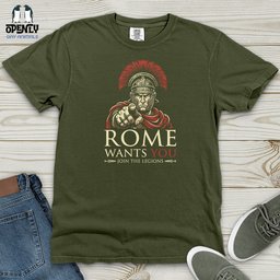 Rome Want You Heavy Cotton Comfort Colors Tee Gift For Animal Lover