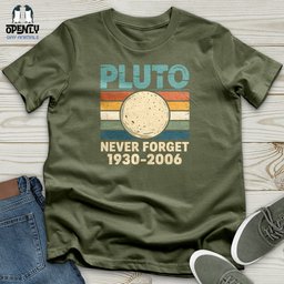 Pluto Never Forget Softstyle Tee Gift For Animal Lover
