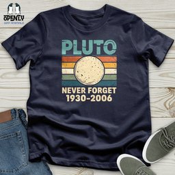 Pluto Never Forget Softstyle Tee Gift For Animal Lover