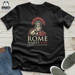 Rome Want You Unisex T Shirt Gift For Animal Lover