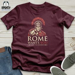 Rome Want You Unisex T Shirt Gift For Animal Lover