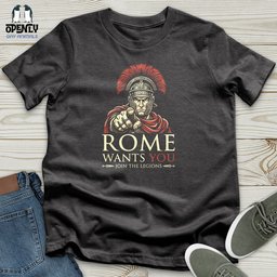 Rome Want You Unisex T Shirt Gift For Animal Lover