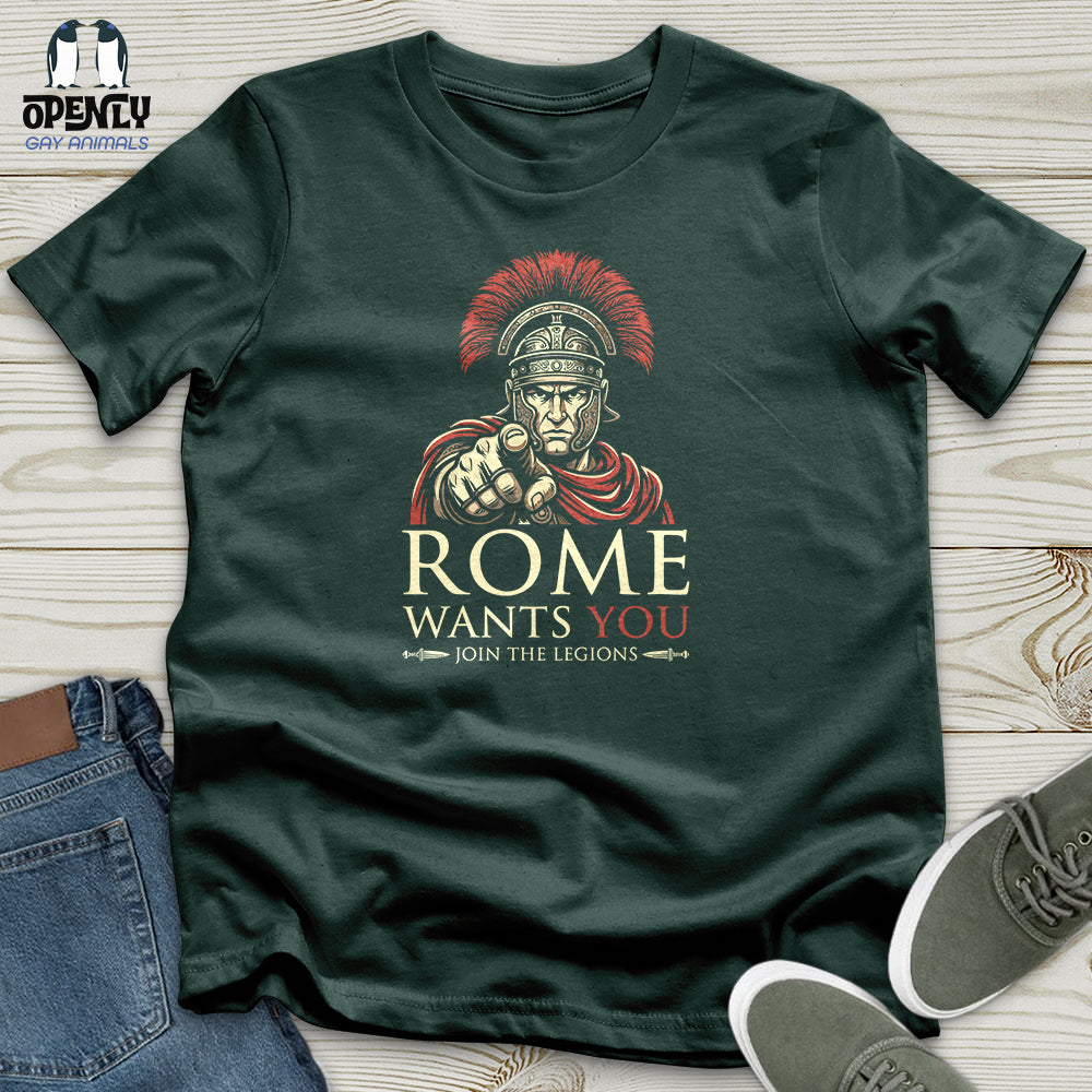 Rome Want You Unisex T Shirt Gift For Animal Lover