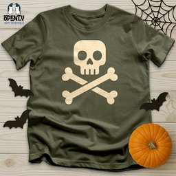 Rock Skull And Bones Unisex T Shirt Gift For Animal Lover
