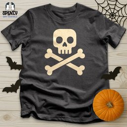 Rock Skull And Bones Unisex T Shirt Gift For Animal Lover