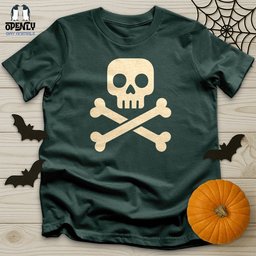 Rock Skull And Bones Unisex T Shirt Gift For Animal Lover