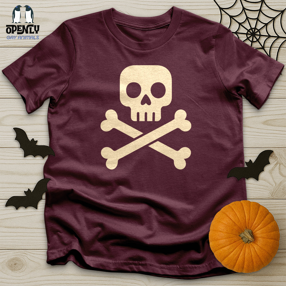 Rock Skull And Bones Unisex T Shirt Gift For Animal Lover