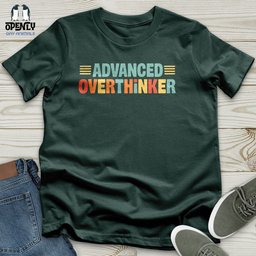 Overthinker Unisex T Shirt Gift For Animal Lover