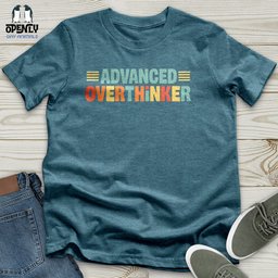 Overthinker Unisex T Shirt Gift For Animal Lover