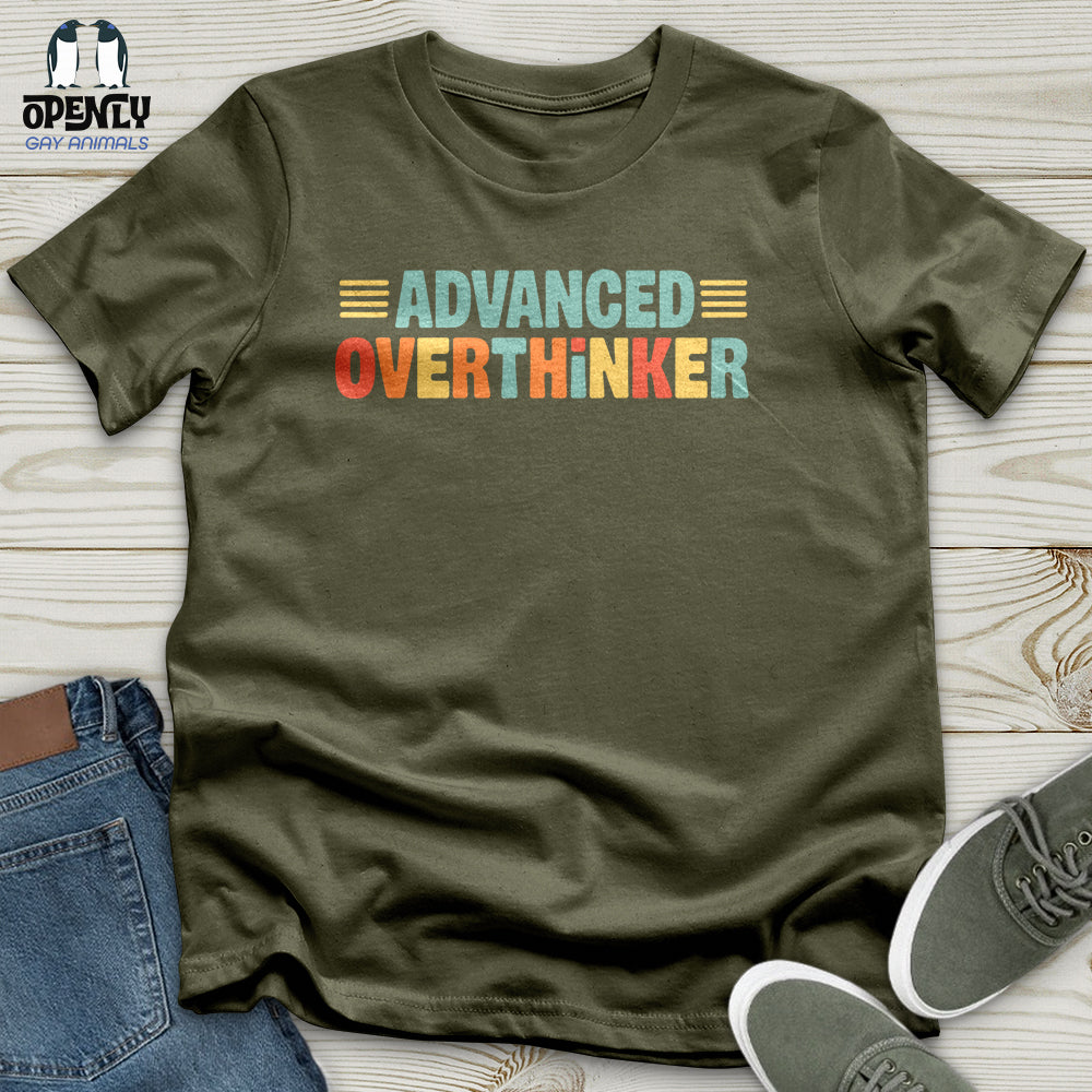 Overthinker Unisex T Shirt Gift For Animal Lover