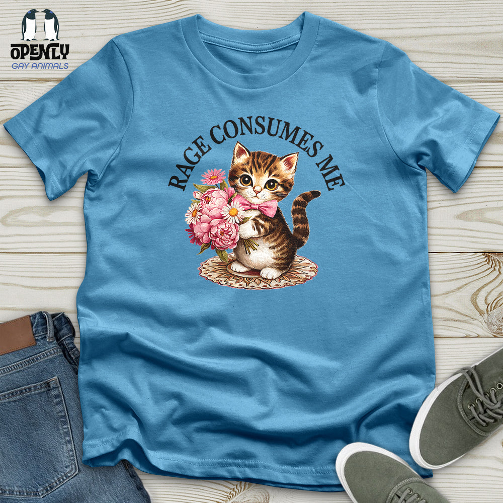Rage Consumes Me Unisex T Shirt Gift For Animal Lover