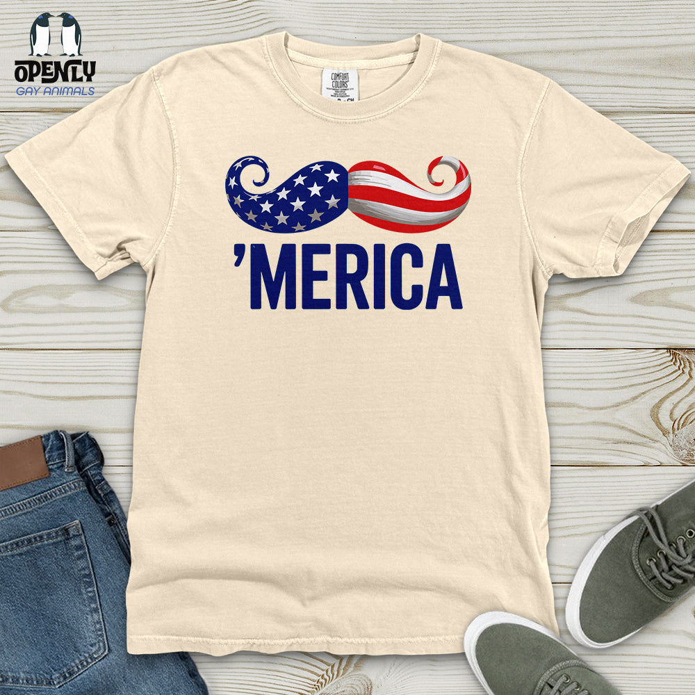 Merica 03 Heavy Cotton Comfort Colors Tee Gift For Animal Lover