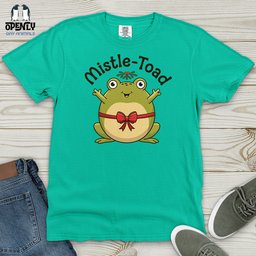 Mistle Toad Heavy Cotton Comfort Colors Tee Gift For Frog Lover
