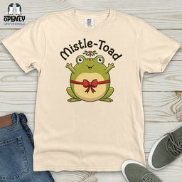 Mistle Toad Heavy Cotton Comfort Colors Tee Gift For Frog Lover