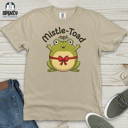 Mistle Toad Heavy Cotton Comfort Colors Tee Gift For Frog Lover