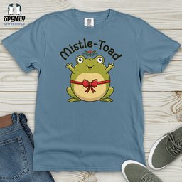 Mistle Toad Heavy Cotton Comfort Colors Tee Gift For Frog Lover