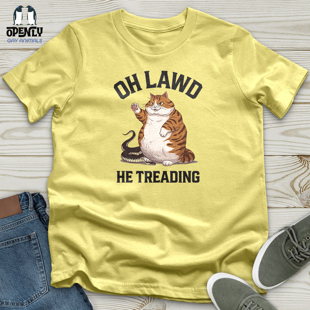 Oh Lawd He Treading Unisex T Shirt Gift For Animal Lover
