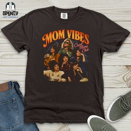 Mom Vibes Heavy Cotton Comfort Colors Tee Gift For Mom