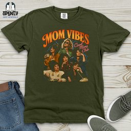 Mom Vibes Heavy Cotton Comfort Colors Tee Gift For Mom