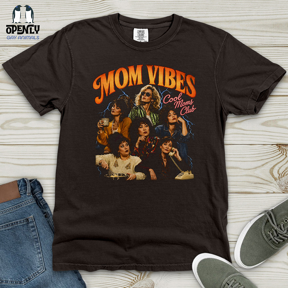 Mom Vibes Heavy Cotton Comfort Colors Tee Gift For Mom