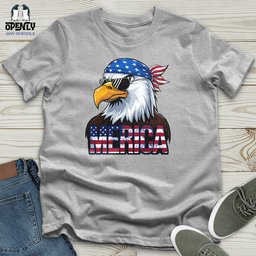Merica Unisex T Shirt Gift For Animal Lover