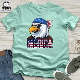 Merica Unisex T Shirt Gift For Animal Lover