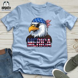 Merica Unisex T Shirt Gift For Animal Lover