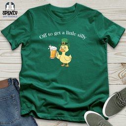 Off To Get A Little Silly Unisex T Shirt Gift For Animal Lover