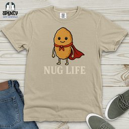 Nug Life Heavy Cotton Comfort Colors Tee Gift For Animal Lover