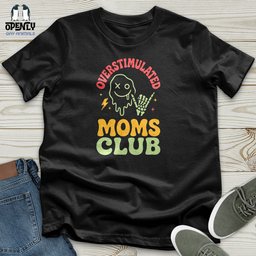 Moms Club Unisex T Shirt Gift For Mom
