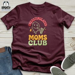 Moms Club Unisex T Shirt Gift For Mom