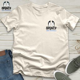 Openlygayanimals Logo Embroidered Unisex T Shirt Gift For Animal Lover