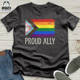 Proud Ally 02 Unisex T Shirt Gift For Animal Lover