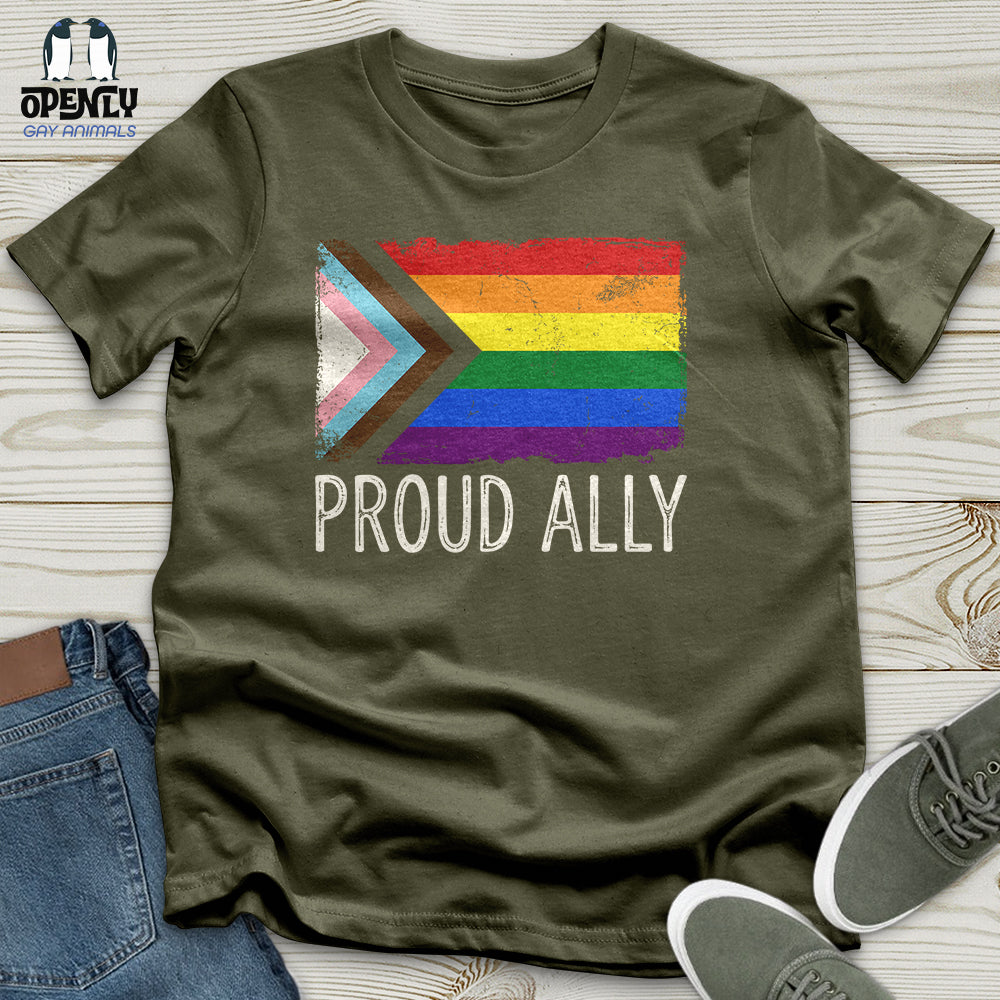 Proud Ally 02 Unisex T Shirt Gift For Animal Lover