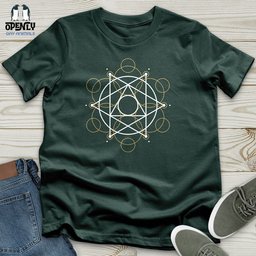 Sacred Geometry Unisex T Shirt Gift For Animal Lover