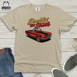Shreddin The Streets Heavy Cotton Comfort Colors Tee Gift For Animal Lover