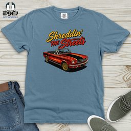 Shreddin The Streets Heavy Cotton Comfort Colors Tee Gift For Animal Lover