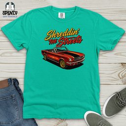 Shreddin The Streets Heavy Cotton Comfort Colors Tee Gift For Animal Lover