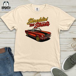 Shreddin The Streets Heavy Cotton Comfort Colors Tee Gift For Animal Lover