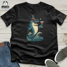 Party Dolphin Unisex T Shirt Gift For Animal Lover