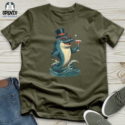 Party Dolphin Unisex T Shirt Gift For Animal Lover