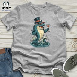 Party Dolphin Unisex T Shirt Gift For Animal Lover