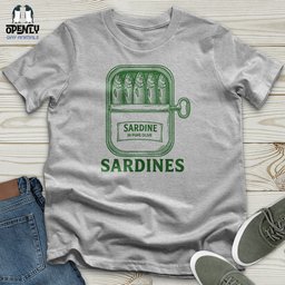 Sardines Unisex T Shirt Gift For Animal Lover