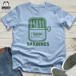 Sardines Unisex T Shirt Gift For Animal Lover