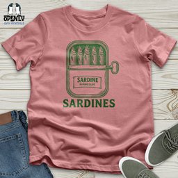Sardines Unisex T Shirt Gift For Animal Lover