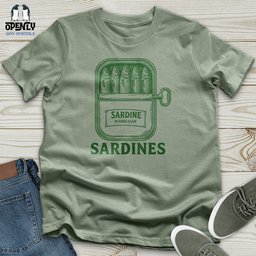 Sardines Unisex T Shirt Gift For Animal Lover